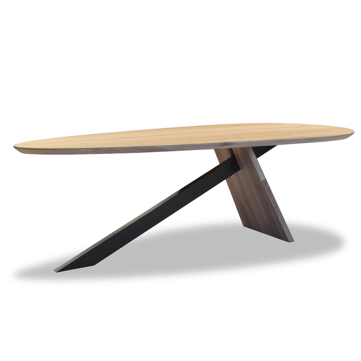 Eettafel Druppel Facetrand Modern 220cm